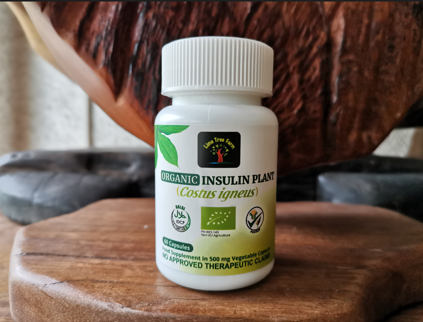 Lime Tree Farm Organic Insulin Plant Capsules